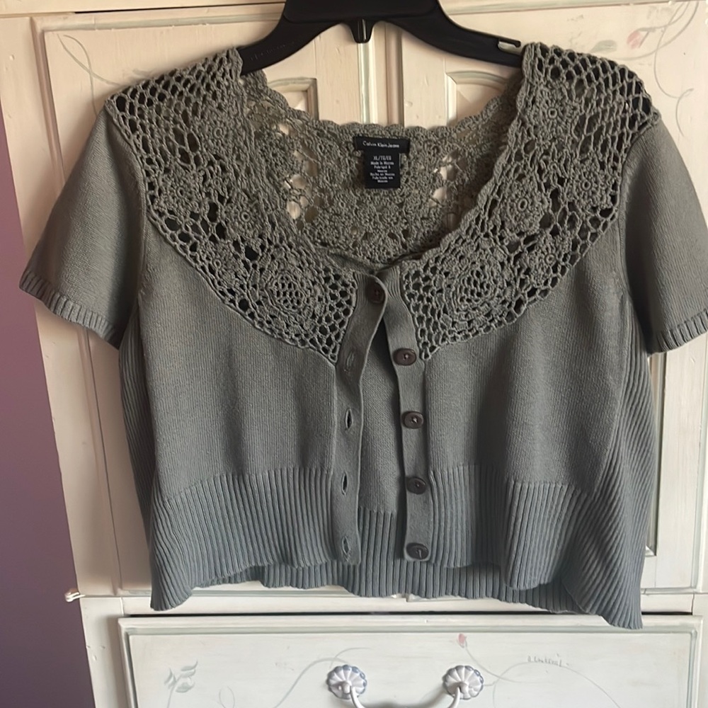 Calvin Klein Cropped cardigan